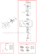 Part Location Diagram of 12314205560 Echo Trimmer Primer Pump Cover