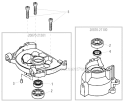 Crankcase Diagram and Parts List for 22DH  Shindaiwa Hedge Trimmer