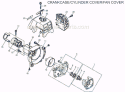 Page B Diagram and Parts List for 22F After S/N 4100001 Shindaiwa Trimmer