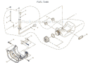 Part Location Diagram of A033000330 Shindaiwa Fuel Cap