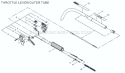 Part Location Diagram of 81358 Shindaiwa Outer Pipe Sub Assembly