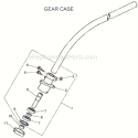 Page I Diagram and Parts List for 22F After S/N 4100001 Shindaiwa Trimmer