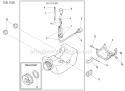 Page G Diagram and Parts List for 22F Before S/N 4100001 Shindaiwa Trimmer