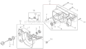 Part Location Diagram of V266000090 Echo Nut 10