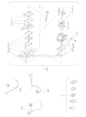 Carburetor Diagram and Parts List for 300  Shindaiwa Chainsaw