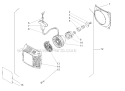 Starter Diagram and Parts List for 300  Shindaiwa Chainsaw