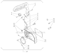 Part Location Diagram of V265000250 Echo Nut 8