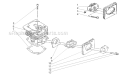 Cylinder Diagram and Parts List for 300  Shindaiwa Chainsaw