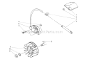 Ignition System Diagram and Parts List for 300  Shindaiwa Chainsaw