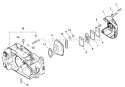 Part Location Diagram of V224000031 Echo Chainsaw Stud
