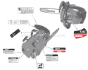 Part Location Diagram of 89019130131 Shindaiwa Caution Label