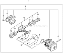 Part Location Diagram of V652000010 Shindaiwa Gear, Worm
