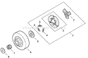 Part Location Diagram of 17501439131 Echo Chainsaw Clutch Washer