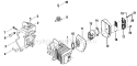 Part Location Diagram of 22135-15130 Shindaiwa Baffle, Muffler