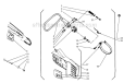 Part Location Diagram of C309000090 Shindaiwa Stud, Bar Adjusting