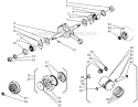 Part Location Diagram of 22120-41340 Shindaiwa Washer, Thrust