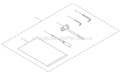Part Location Diagram of 22150-91160 Shindaiwa Screw Driver