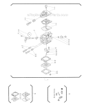 Part Location Diagram of 12312122130 Echo Spring-Needle Adjust
