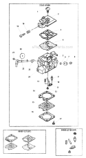 Part Location Diagram of 12312239330 Echo Spring-Metering Lever