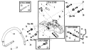 Part Location Diagram of P021035480 Shindaiwa Rear Handle Assy