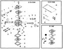 Part Location Diagram of 12313510630 Echo Spring-Choke Friction