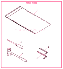 Page J Diagram and Parts List for 377  Shindaiwa Chainsaw