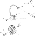 Page D Diagram and Parts List for 377  Shindaiwa Chainsaw