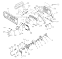 Part Location Diagram of V555000170 Echo Bearing-needle