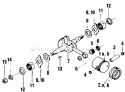 Part Location Diagram of A101000490 Shindaiwa Piston Ring