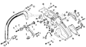 Page D Diagram and Parts List for 415  Shindaiwa Chainsaw