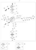 Part Location Diagram of V109000200 Shindaiwa Gasket Kit
