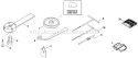 Page L Diagram and Parts List for 450  Shindaiwa Chainsaw