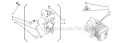 Cylinder Housing Diagram and Parts List for 451  Shindaiwa Chainsaw
