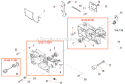 Part Location Diagram of 12312419830 Echo Cover-Fuel Pump