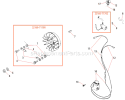 Page D Diagram and Parts List for 488  Shindaiwa Chainsaw