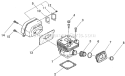 Page A Diagram and Parts List for 490 EPA2 Shindaiwa Chainsaw