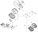 Part Location Diagram of A226001110 Echo Filter, Flocked Lower Air