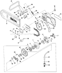 Part Location Diagram of 682100 Echo Sprocket, Rim