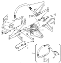 Part Location Diagram of 72105-75170 Shindaiwa Caution Plate A