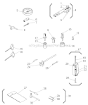 Accessories Diagram and Parts List for 577  Shindaiwa Chainsaw