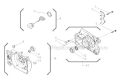 Crankcase Diagram and Parts List for 577  Shindaiwa Chainsaw