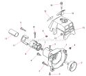 Page C Diagram and Parts List for 61480  Shindaiwa Trimmer