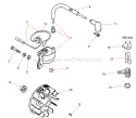 Page E Diagram and Parts List for 61480  Shindaiwa Trimmer
