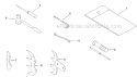 Accessories Diagram and Parts List for 680  Shindaiwa Chainsaw