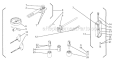 Accessories Diagram and Parts List for 695  Shindaiwa Chainsaw