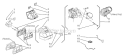 Filters Diagram and Parts List for 695  Shindaiwa Chainsaw