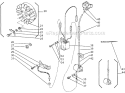 Flywheel Diagram and Parts List for 695  Shindaiwa Chainsaw