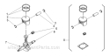 Part Location Diagram of V610000010 Shindaiwa Piston Pin
