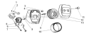 Filter Diagram and Parts List for 757  Shindaiwa Chainsaw