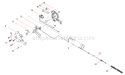 Part Location Diagram of C044000450 Shindaiwa Throttle Lever Assembly